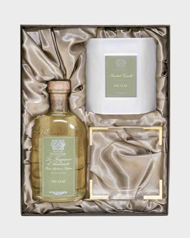 Fig Leaf Acrylic Home Ambiance Gift Set